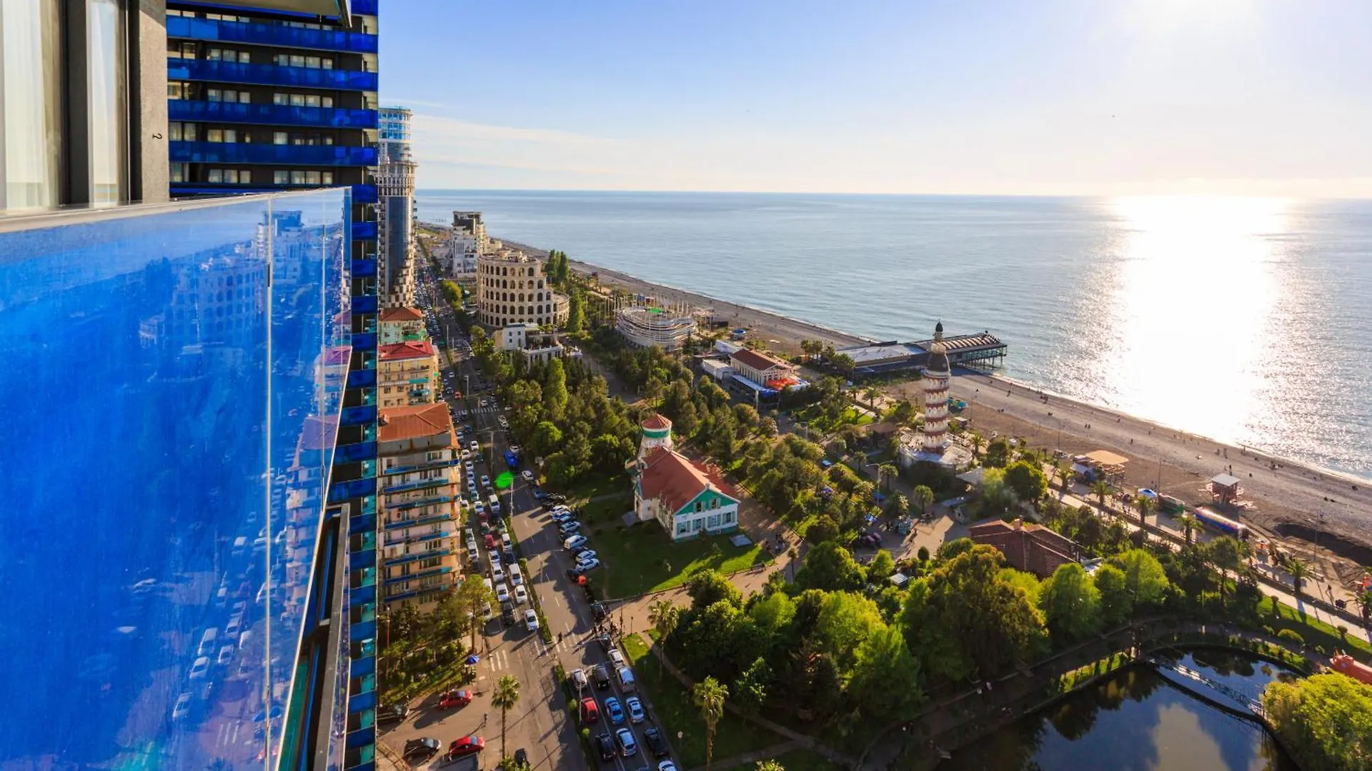 Aparthotel Seasonal - Beautiful Apartments Near The Sea - Orbi City N4 Batumi